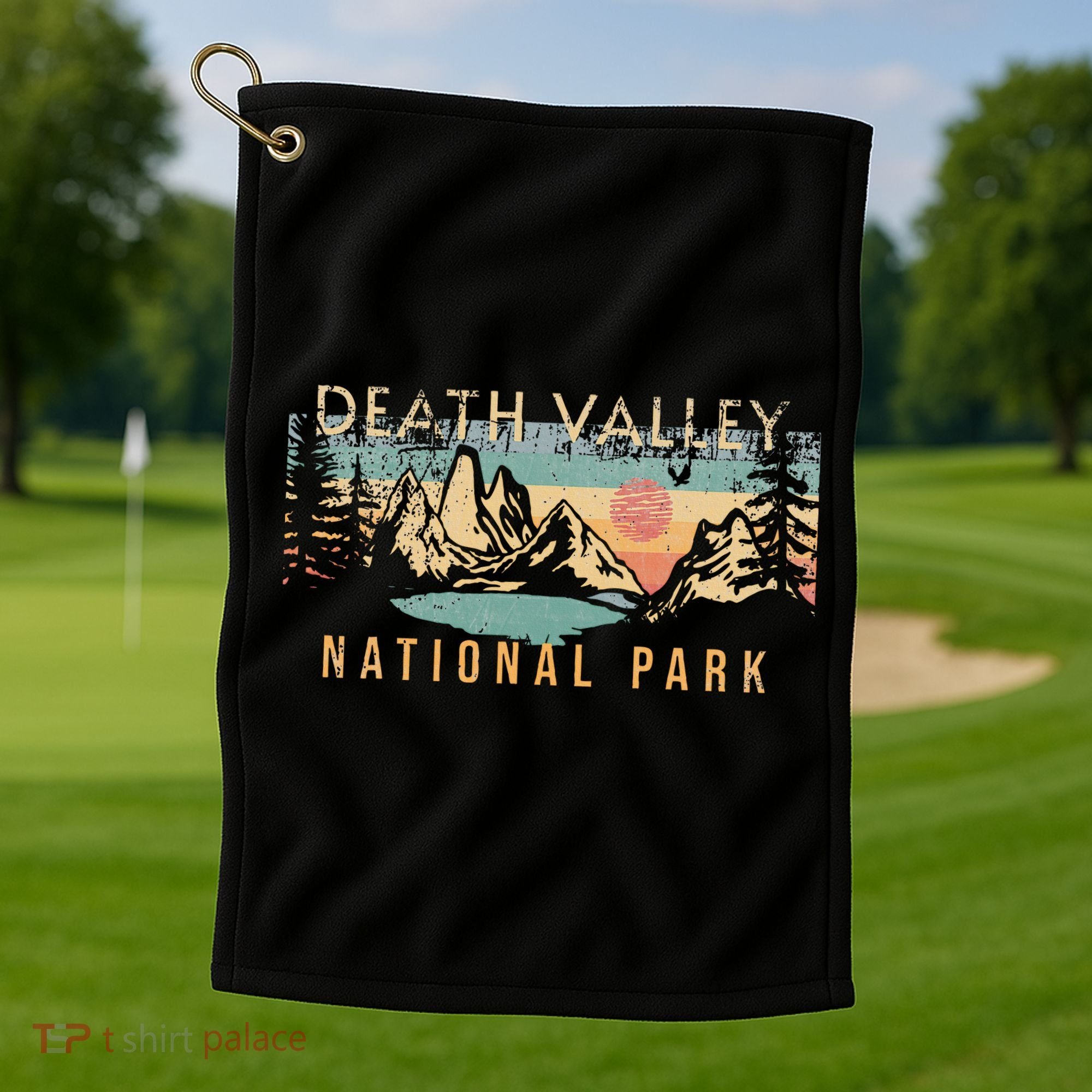 Death Valley National Park Golf Towel