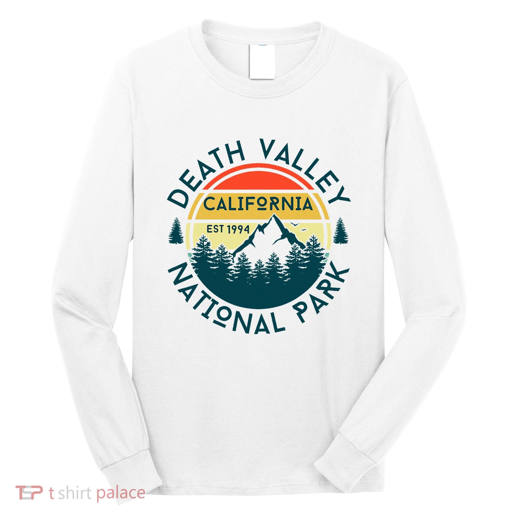 Death Valley National Park California Nature Hiking Outdoors Long Sleeve Shirt