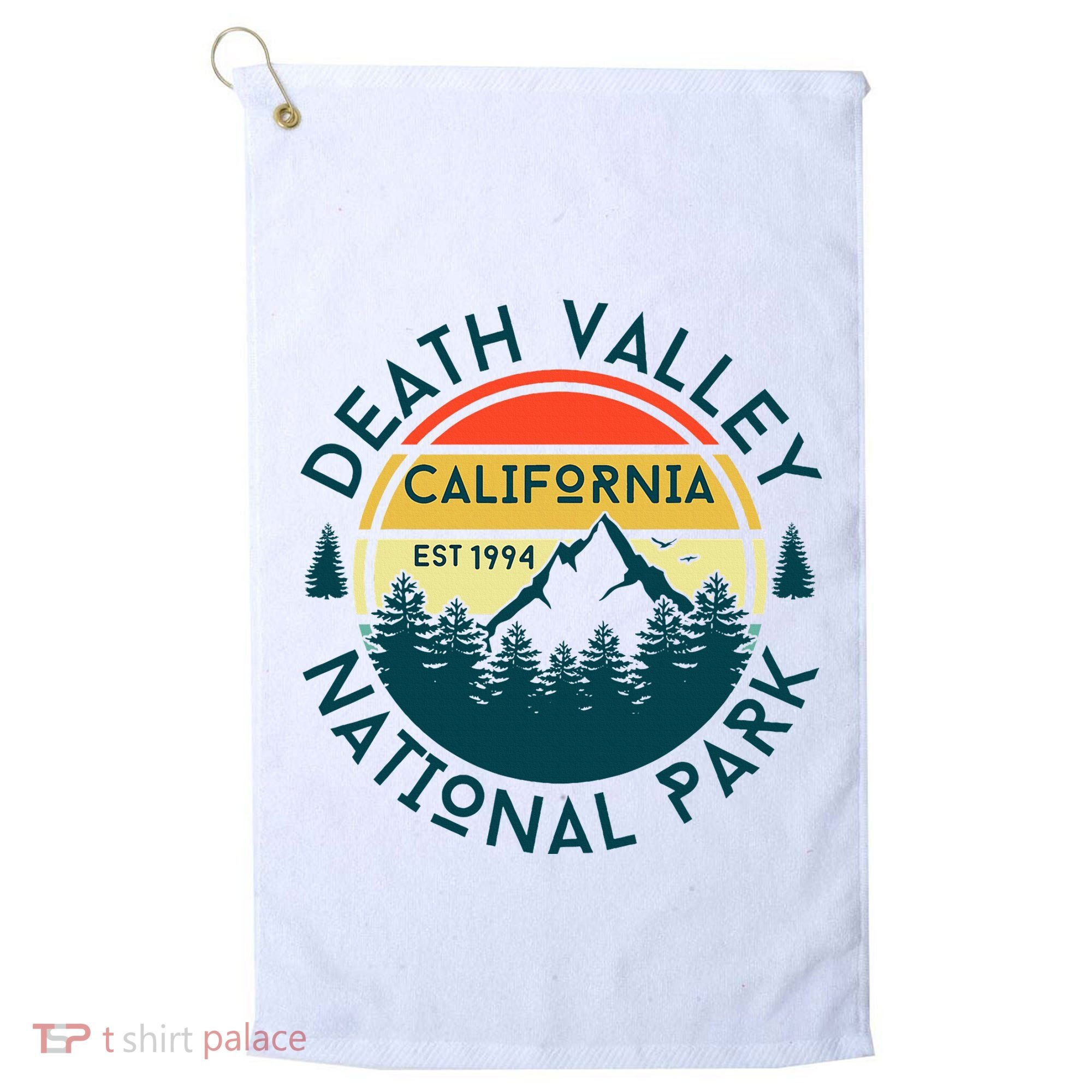 Death Valley National Park California Nature Hiking Outdoors Golf Towel