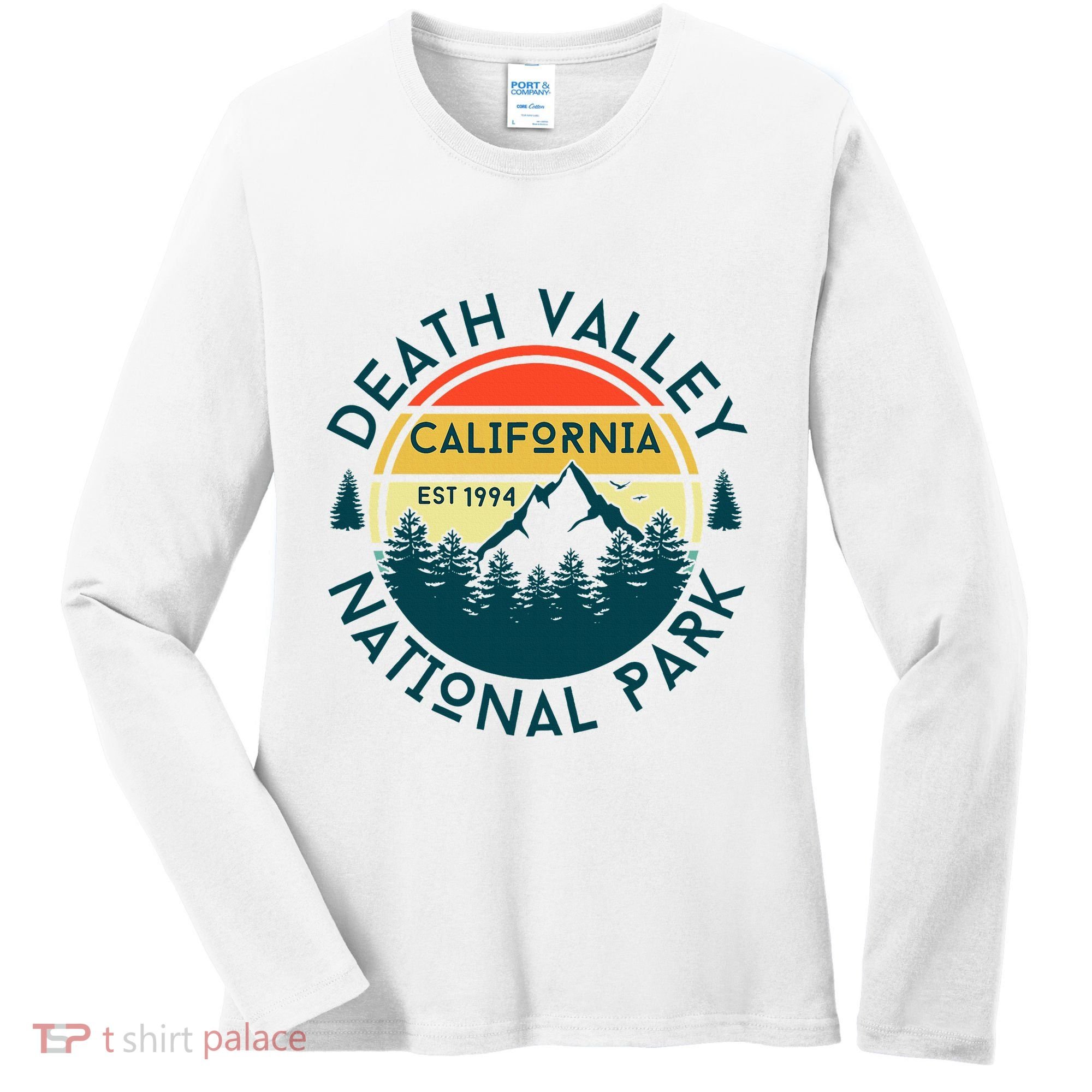 Death Valley National Park California Nature Hiking Outdoors Women's Long Sleeve Shirt