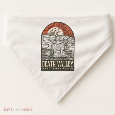 Death Valley National Park USA-Made Doggie Bandana