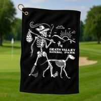 Death Valley Park Golf Towel thumb 1