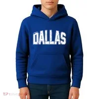 Dallas Vintage Retro Kids Hoodie thumb 4