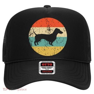 Dachshund Vintage Retro Dachshund Dog Hat