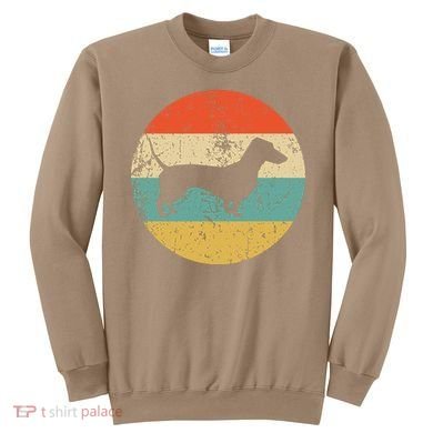 Dachshund Vintage Retro Dachshund Dog Sweatshirt