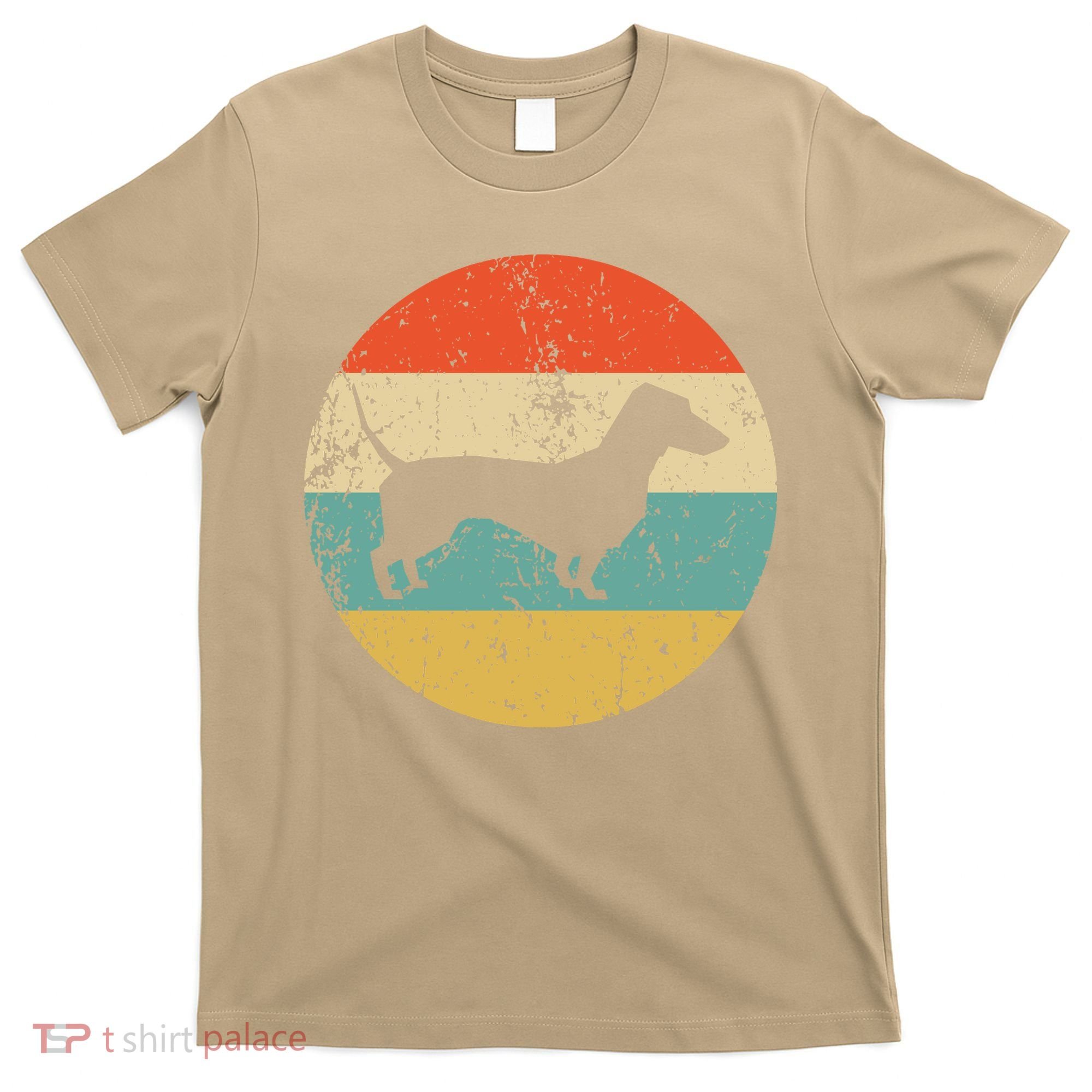 Dachshund Vintage Retro Dachshund Dog T-Shirt