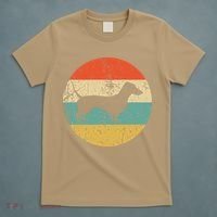 Dachshund Vintage Retro Dachshund Dog T-Shirt thumb 5