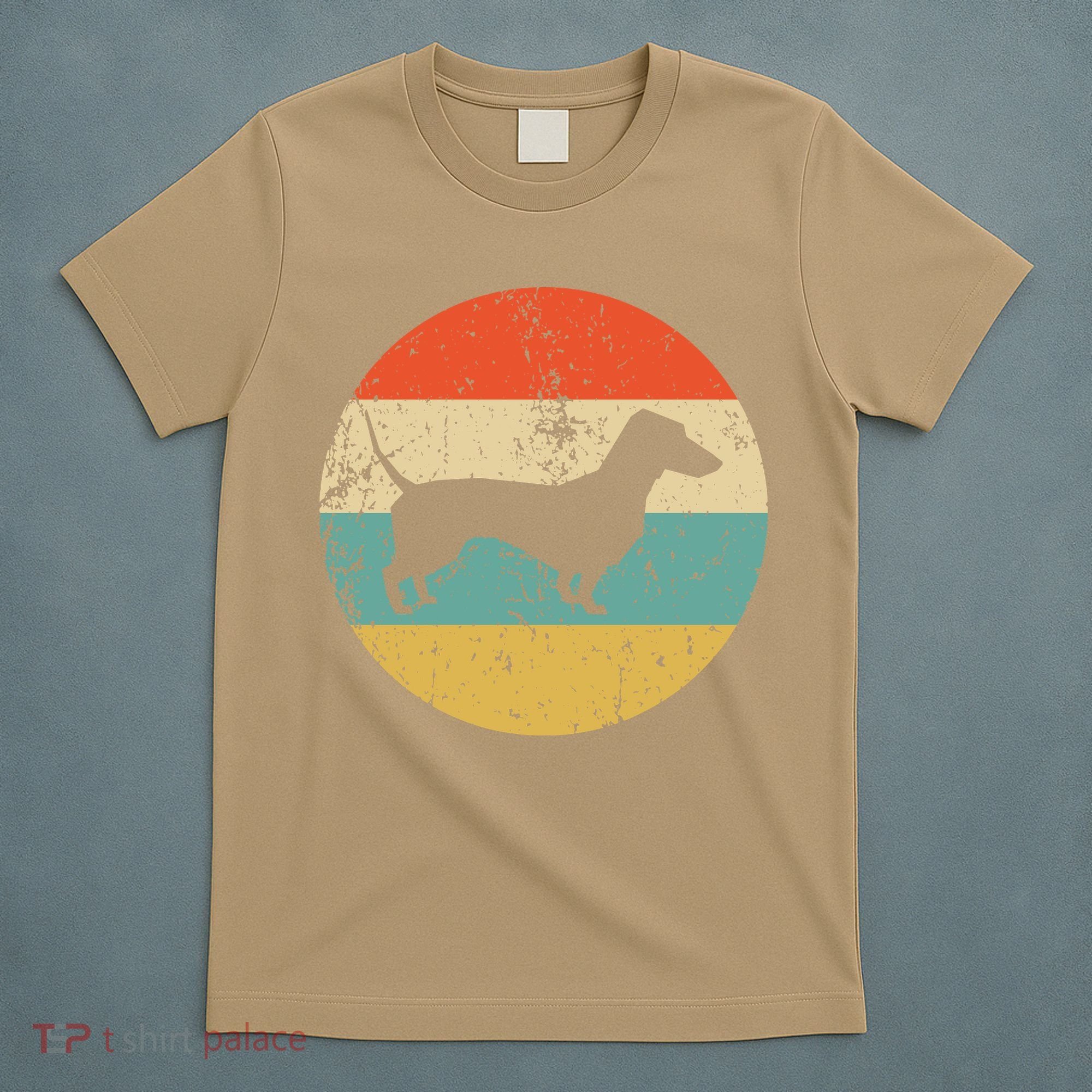 Dachshund Vintage Retro Dachshund Dog T-Shirt