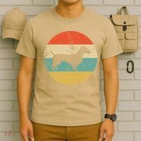 Dachshund Vintage Retro Dachshund Dog T-Shirt thumb 6