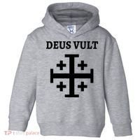 Deus Vult Roman Catholic Toddler Hoodie thumb 0