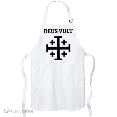 Deus Vult Roman Catholic Apron