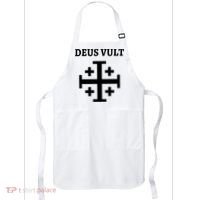 Deus Vult Roman Catholic Apron thumb 0