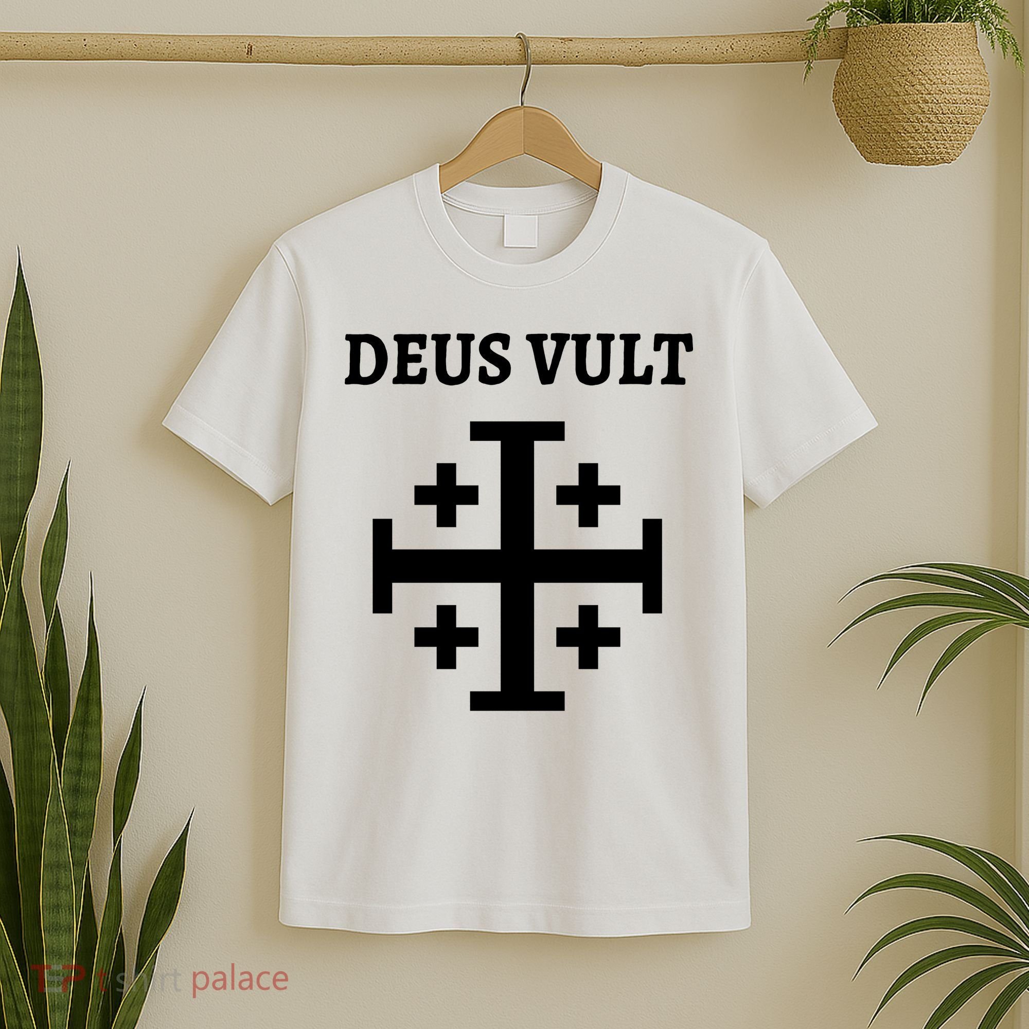 Deus Vult Roman Catholic T-Shirt