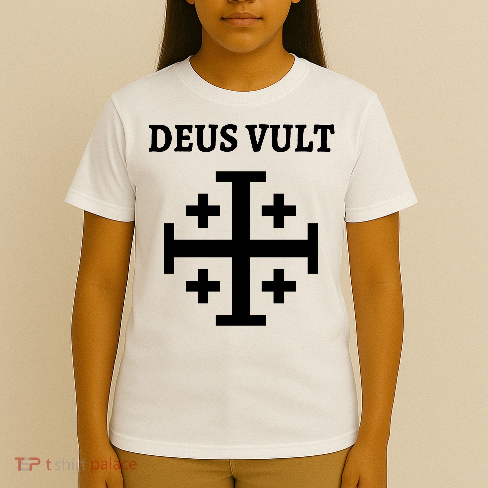 Deus Vult Roman Catholic T-Shirt