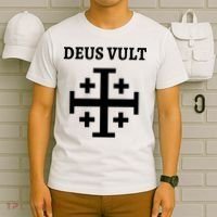 Deus Vult Roman Catholic T-Shirt thumb 6