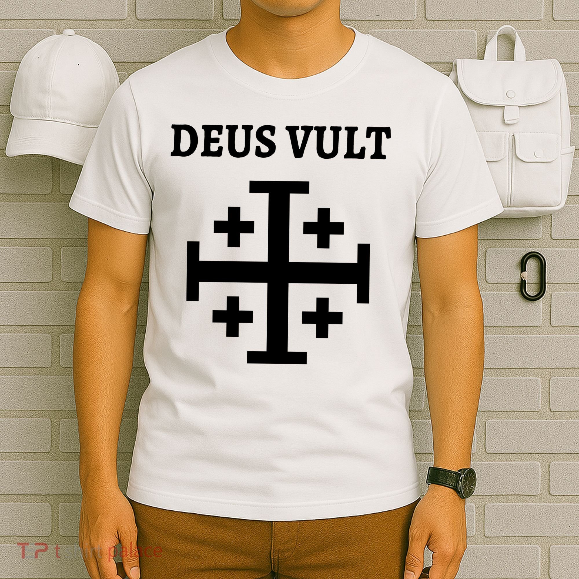 Deus Vult Roman Catholic T-Shirt
