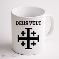 Deus Vult Roman Catholic Coffee Mug thumb 1