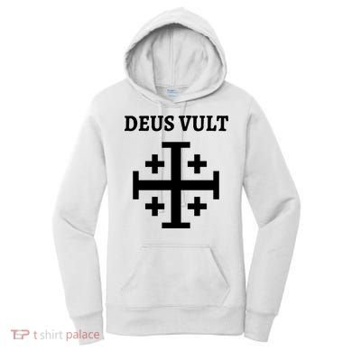 Deus Vult Roman Catholic Women's Hoodie