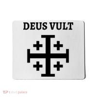 Deus Vult Roman Catholic Mousepad thumb 0