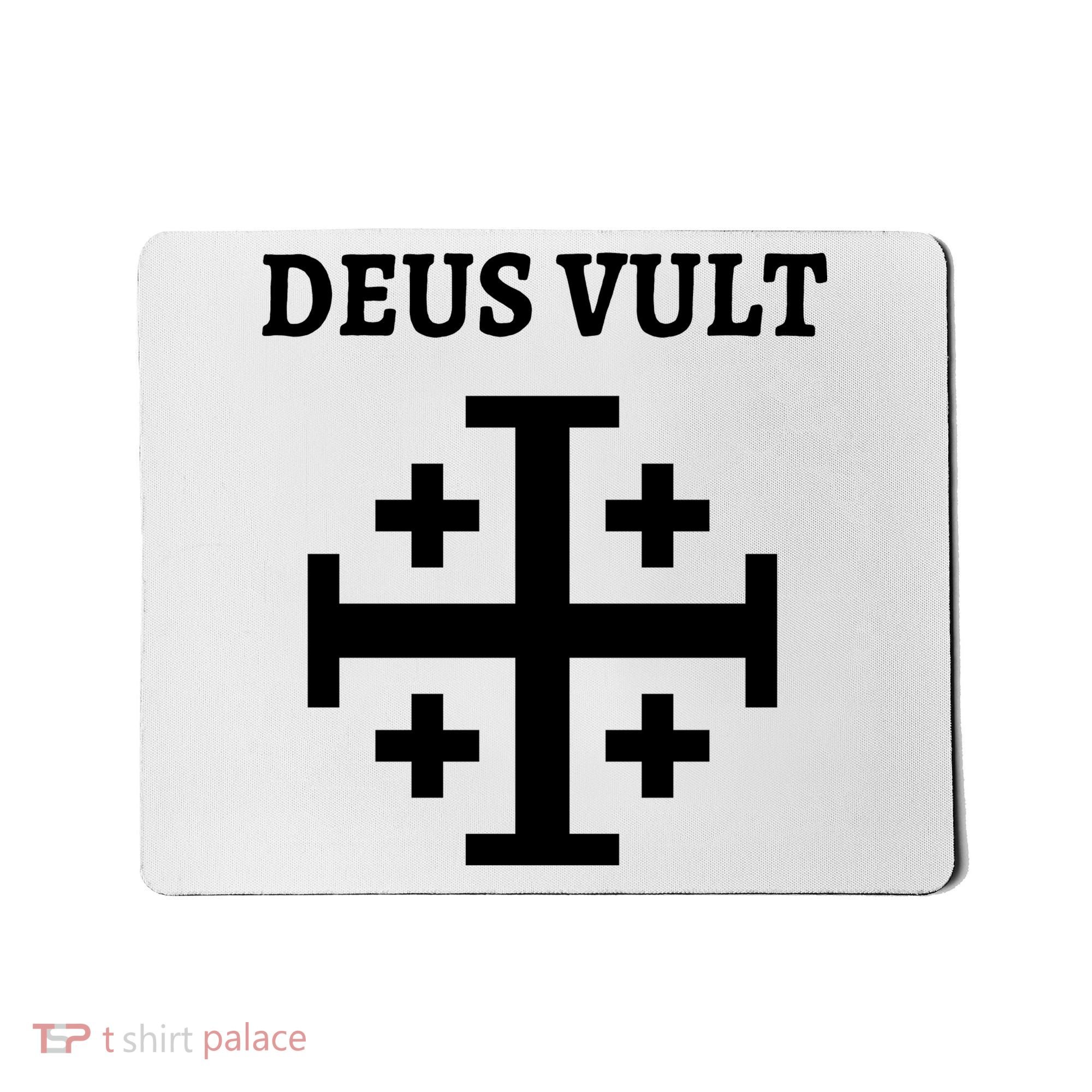 Deus Vult Roman Catholic Mousepad