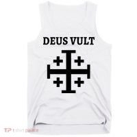 Deus Vult Roman Catholic Tank Top thumb 0
