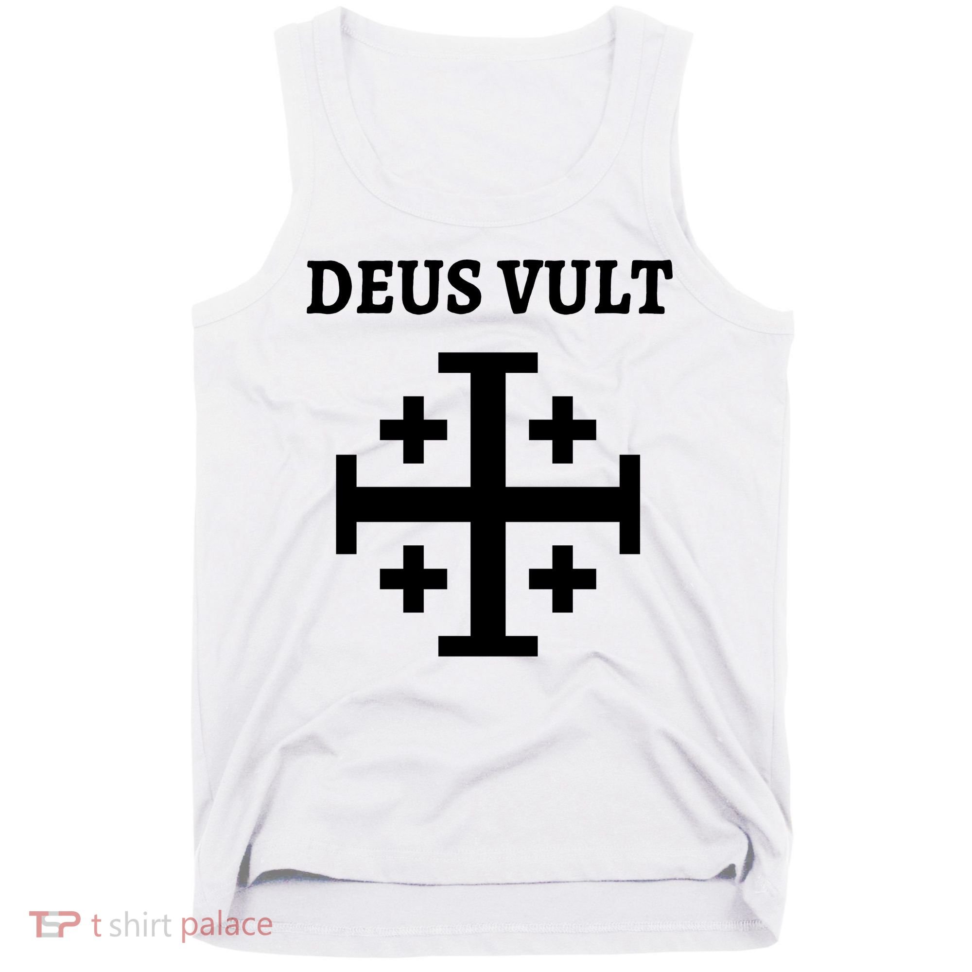 Deus Vult Roman Catholic Tank Top