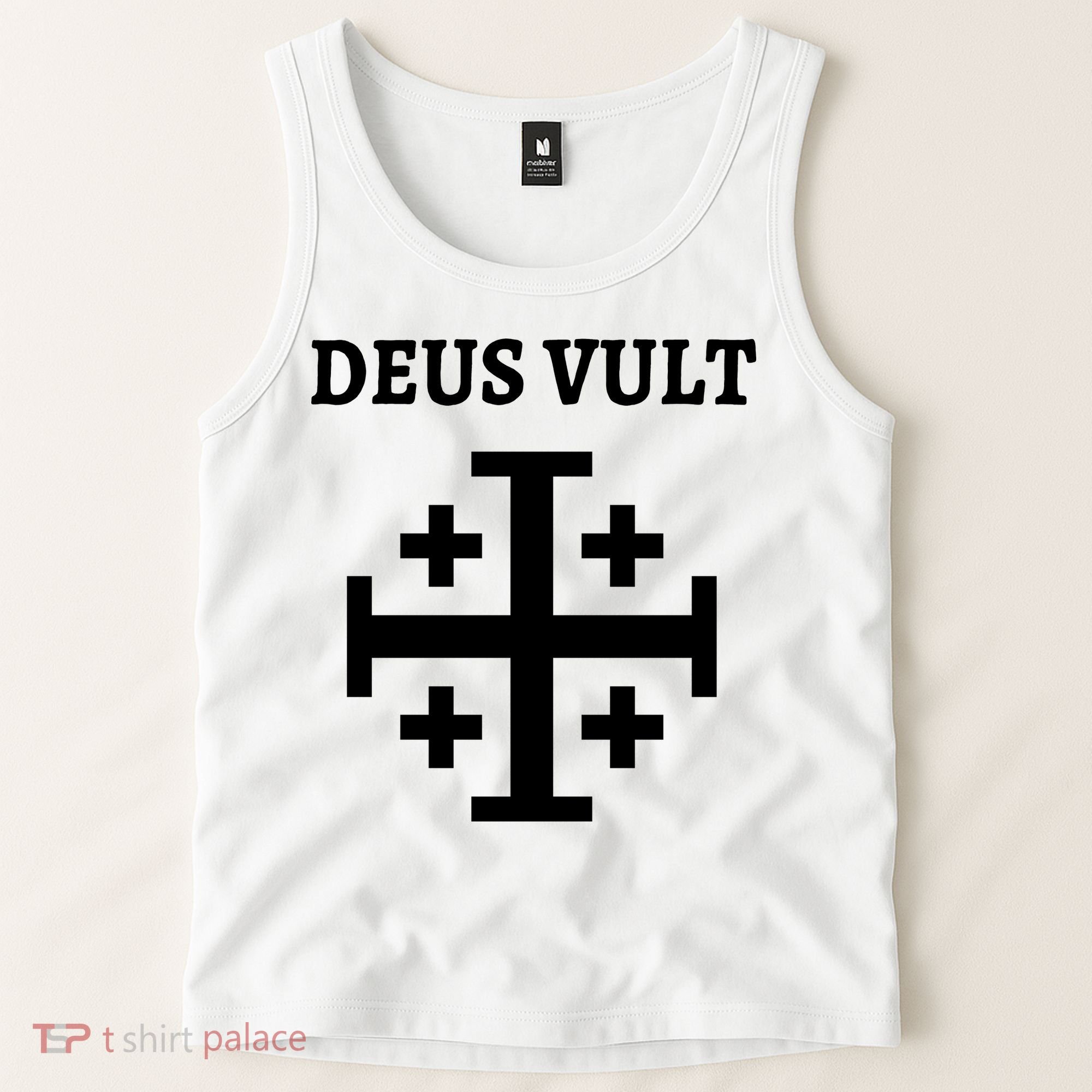 Deus Vult Roman Catholic Tank Top