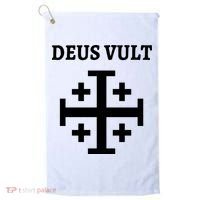 Deus Vult Roman Catholic Golf Towel thumb 0