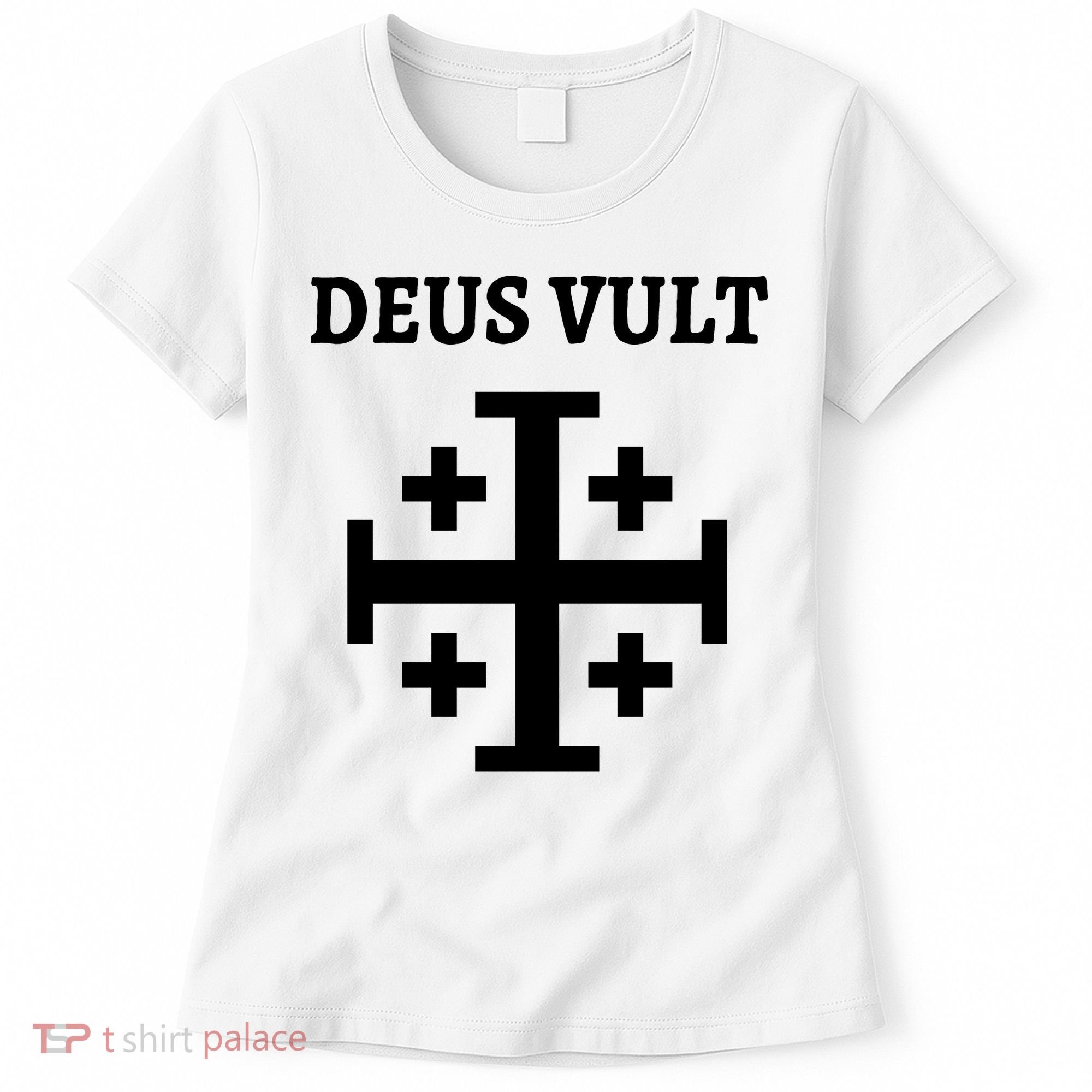 Deus Vult Roman Catholic Women's T-Shirt