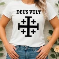 Deus Vult Roman Catholic Women's T-Shirt thumb 2