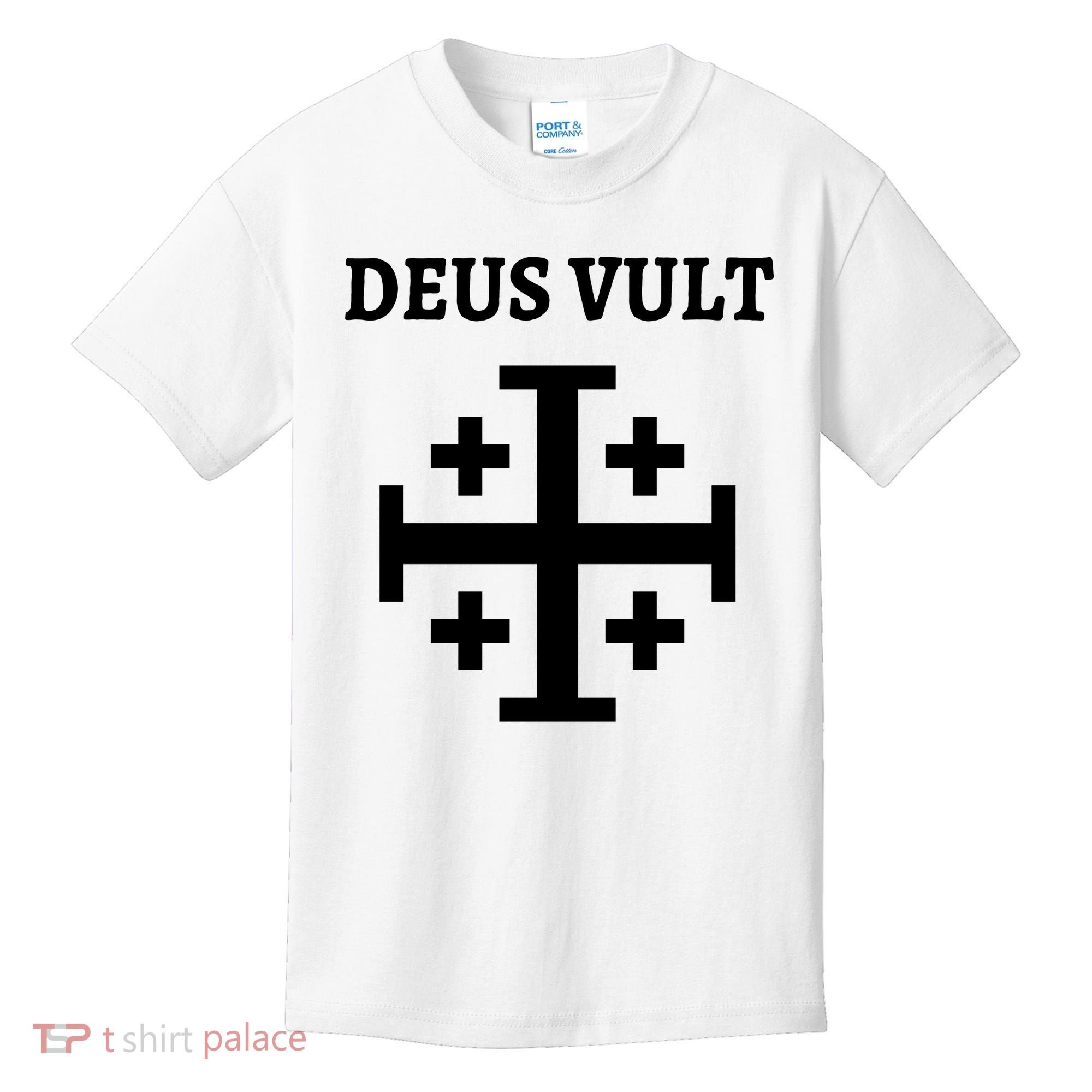 Deus Vult Roman Catholic Kids T-Shirt