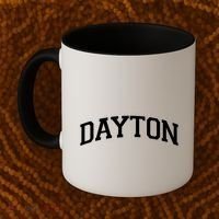 Dayton Varsity Style Logo Coffee Mug thumb 2
