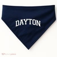Dayton Varsity Style Logo USA-Made Doggie Bandana thumb 0