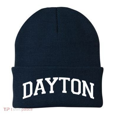 Dayton Varsity Style Logo Beanie