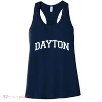 Dayton Varsity Style Logo Women's Tank Top thumb 0