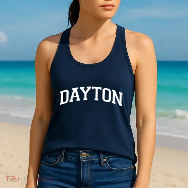 Dayton Varsity Style Logo Women's Tank Top