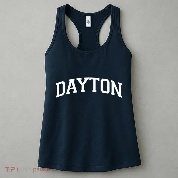 Dayton Varsity Style Logo Women's Tank Top