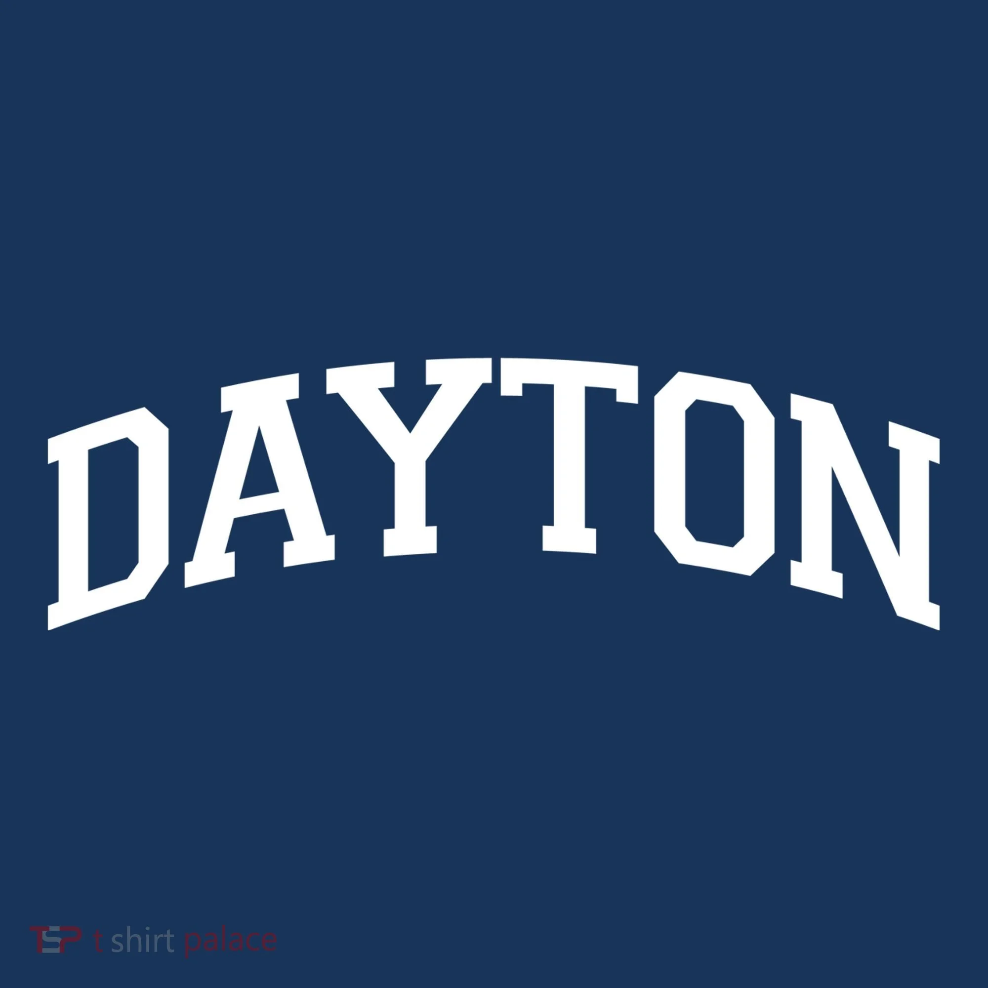 Dayton Varsity Style Logo Baby Bodysuit