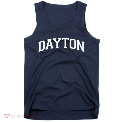 Dayton Varsity Style Logo Tank Top