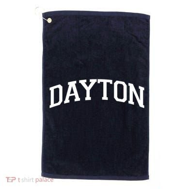 Dayton Varsity Style Logo Golf Towel