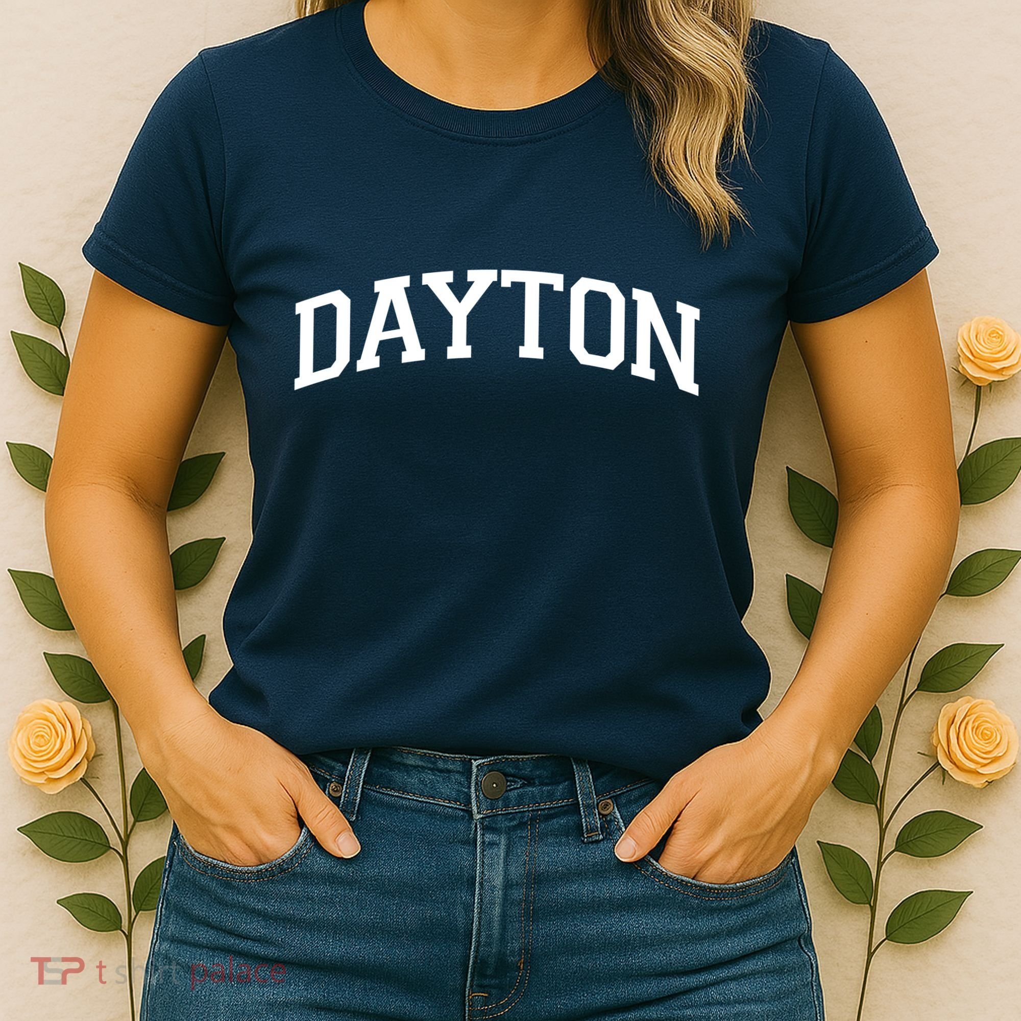 Dayton Varsity Style Logo Women's T-Shirt