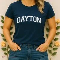 Dayton Varsity Style Logo Women's T-Shirt thumb 2