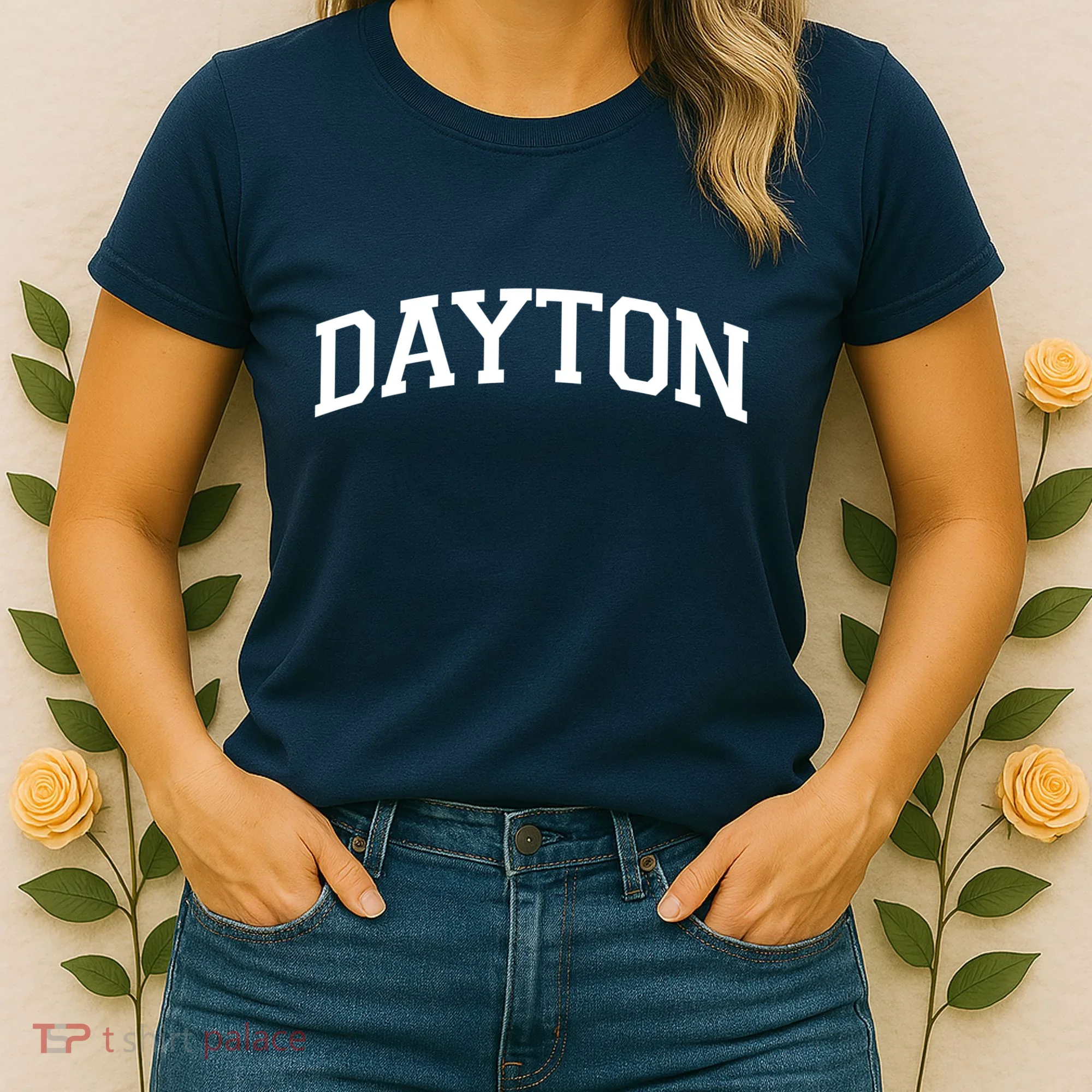 Dayton Varsity Style Logo Women's T-Shirt