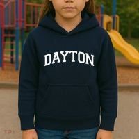 Dayton Varsity Style Logo Kids Hoodie thumb 3