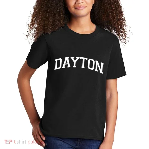 Dayton Varsity Style Logo Kids T-Shirt
