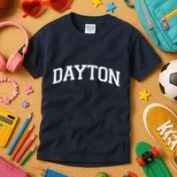 Dayton Varsity Style Logo Kids T-Shirt thumb 3