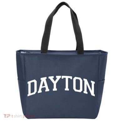 Dayton Varsity Style Logo Tote Bag
