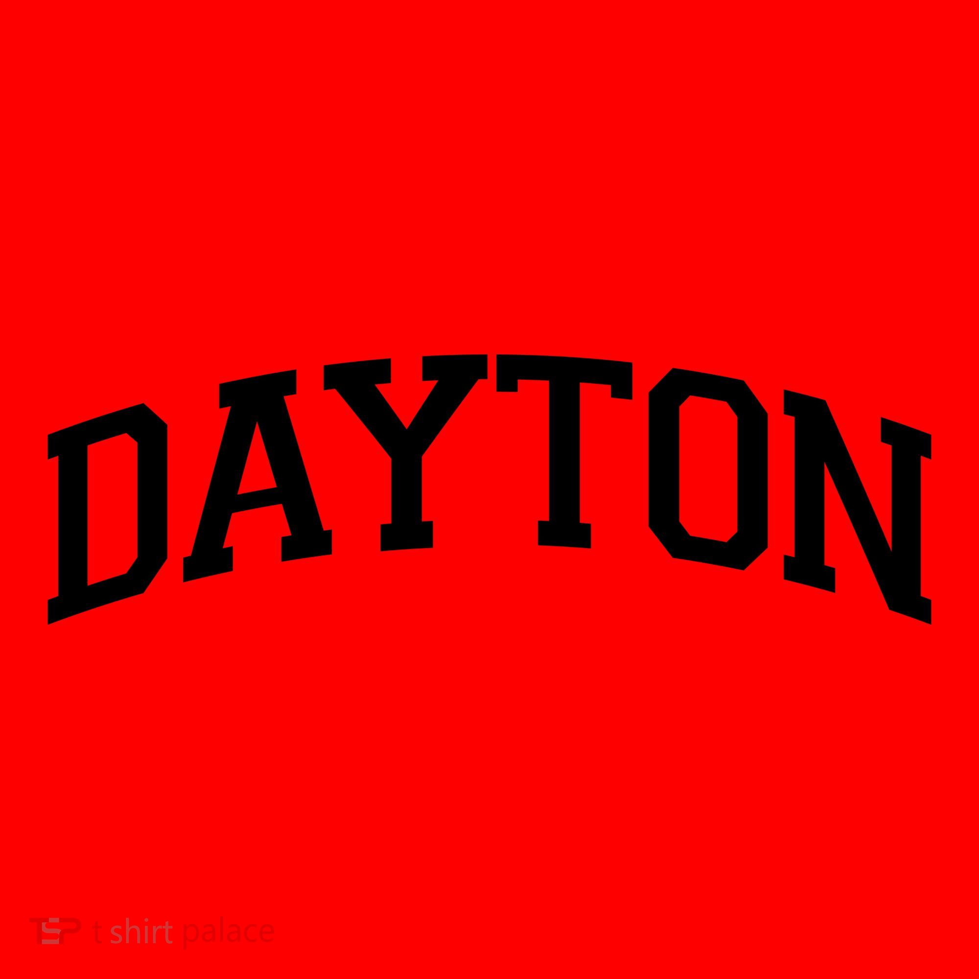 Dayton Varsity Style Logo Santa Hat