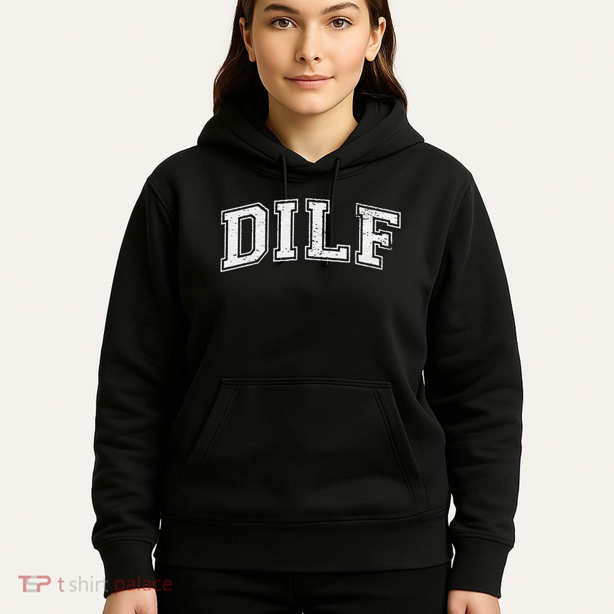 Dilf Varsity Style Dad Older More Mature Hoodie