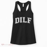 Dilf Varsity Style Dad Older More Mature Women's Tank Top thumb 0